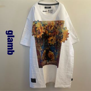 グラム(glamb)のglamb The World T / ザワールドT ホワイト　L(Tシャツ/カットソー(半袖/袖なし))