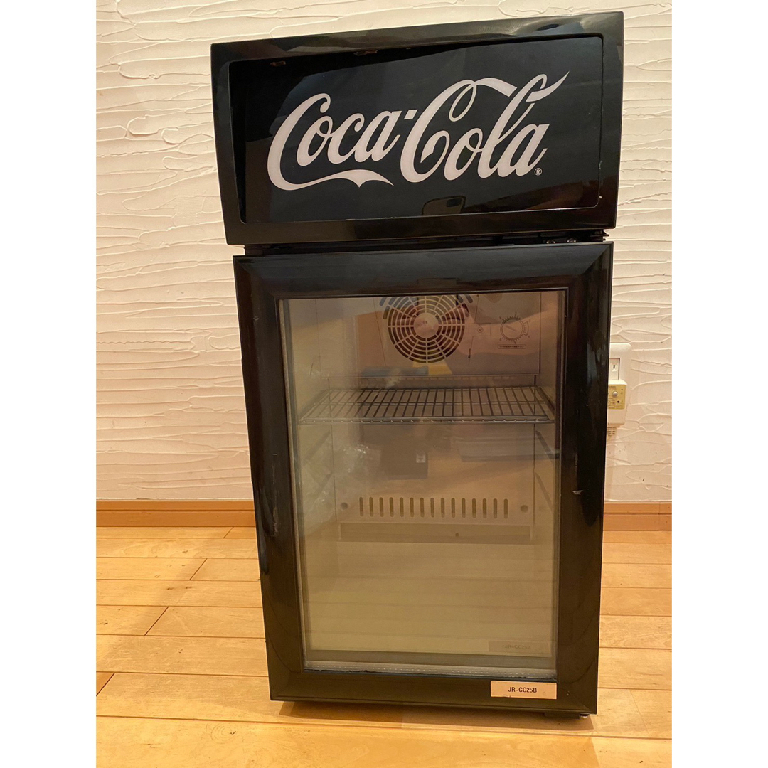 非売品】コカコーラ Coca-Cola 冷蔵ショーケース - 冷蔵庫