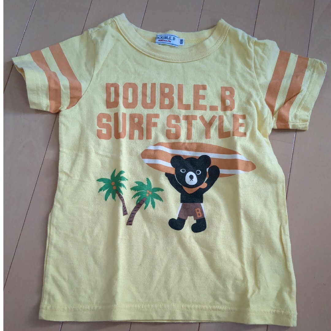 DOUBLE.B(ダブルビー)のダブルＢ　Tシャツ　100 キッズ/ベビー/マタニティのキッズ服男の子用(90cm~)(Tシャツ/カットソー)の商品写真