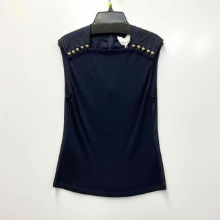 スリーワンフィリップリム(3.1 Phillip Lim)の3.1philliplim フィリップリム　リブ　トップス　ネイビー(タンクトップ)