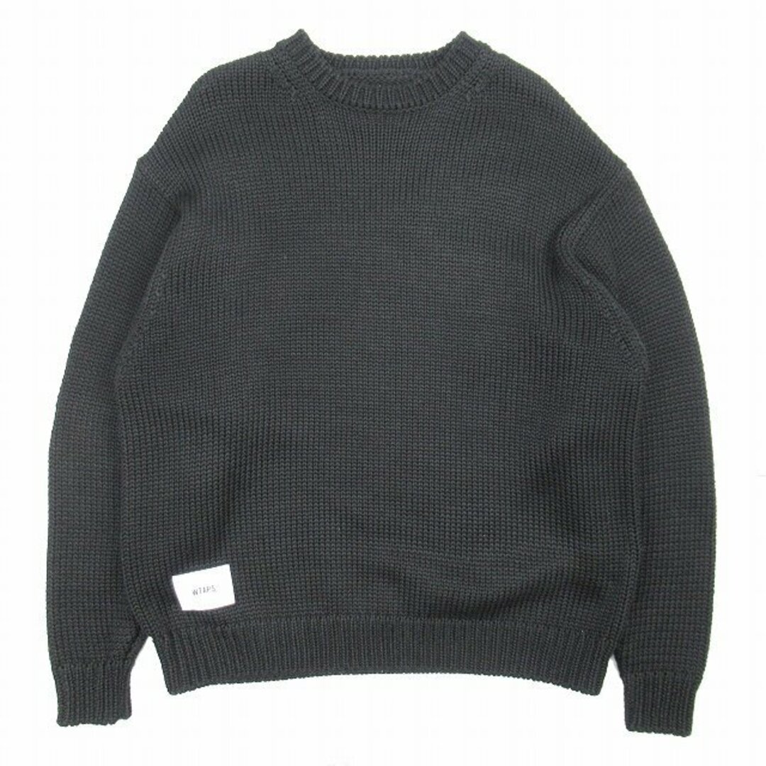 22aw WTAPS ARMT/SWEATER/POLY. クロスボーン