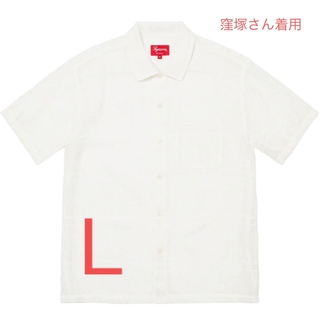 Supreme - supreme Mesh Stripe S/S Shirt Lサイズの通販 by たかやん ...