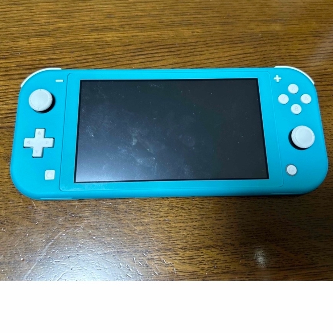 Nintendo Switch  Lite ターコイズ　(純正カバー付き)
