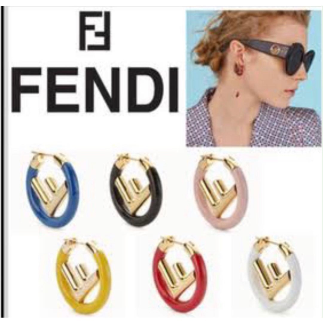 FENDI ピアス　リング