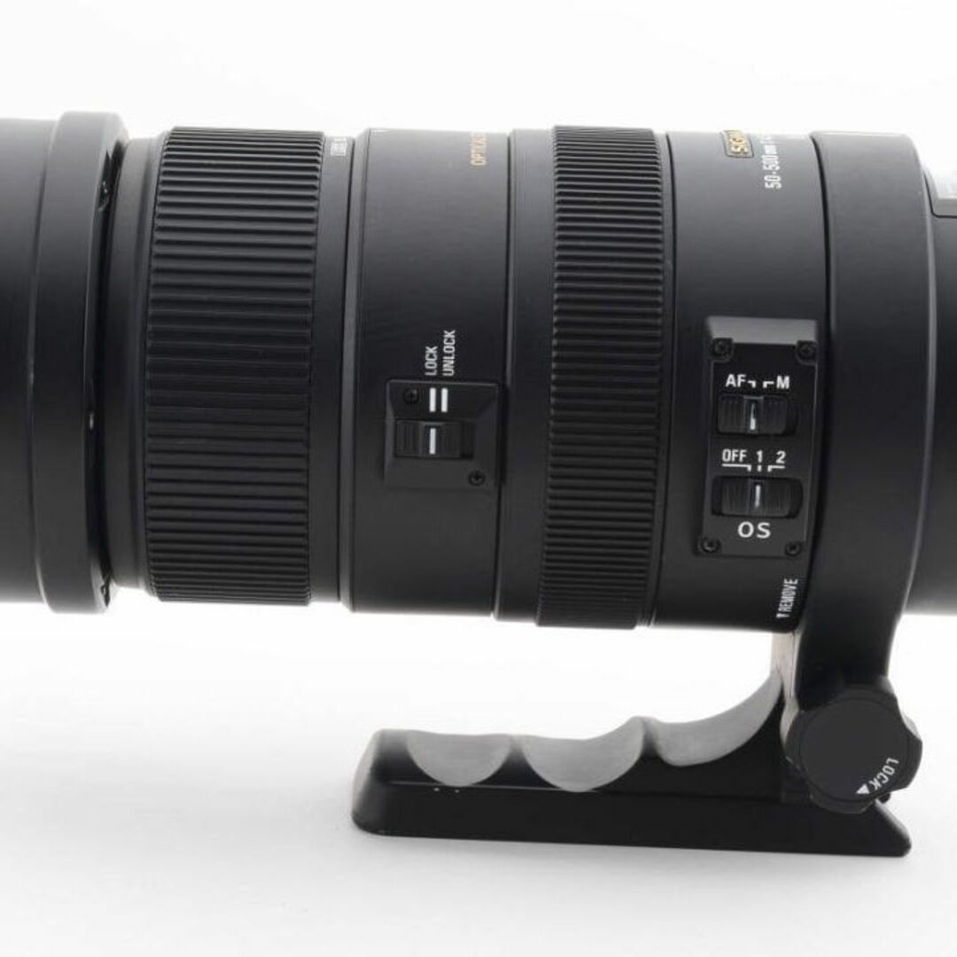 SIGMA(シグマ)のG04/5017A シグマ 50-500mm DG OS HSM ニコン用 スマホ/家電/カメラのカメラ(レンズ(ズーム))の商品写真