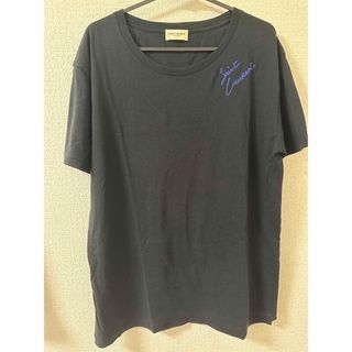 サンローラン(Saint Laurent)のsaint laurent T シャツ 黒　ロゴ　サンローラン(Tシャツ/カットソー(半袖/袖なし))