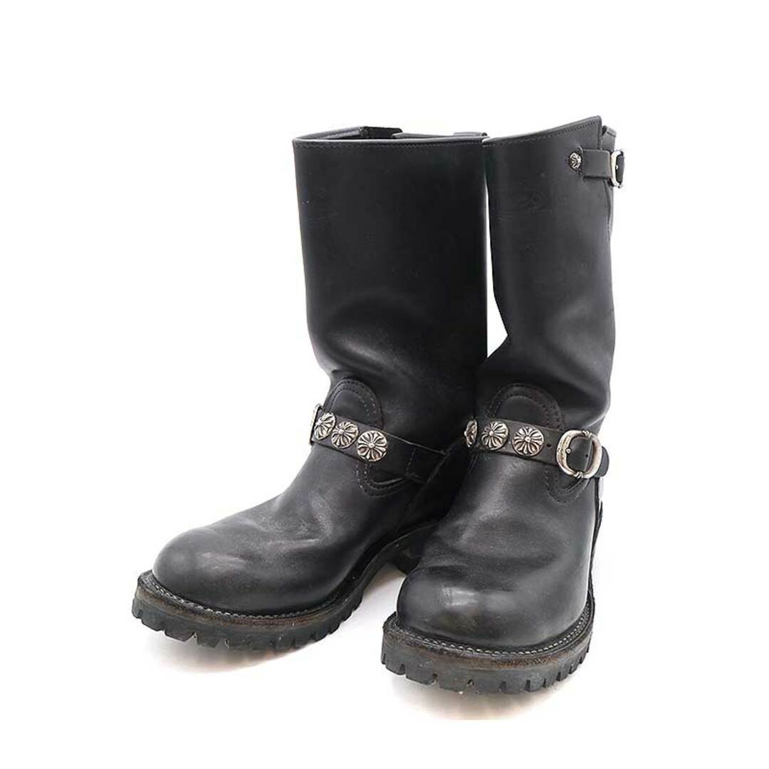 CHROME HEARTS×WESCO BOSS カスタム レザーブーツ