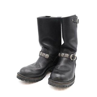 クロムハーツ(Chrome Hearts)のCHROME HEARTS×WESCO BOSS カスタム レザーブーツ(ブーツ)