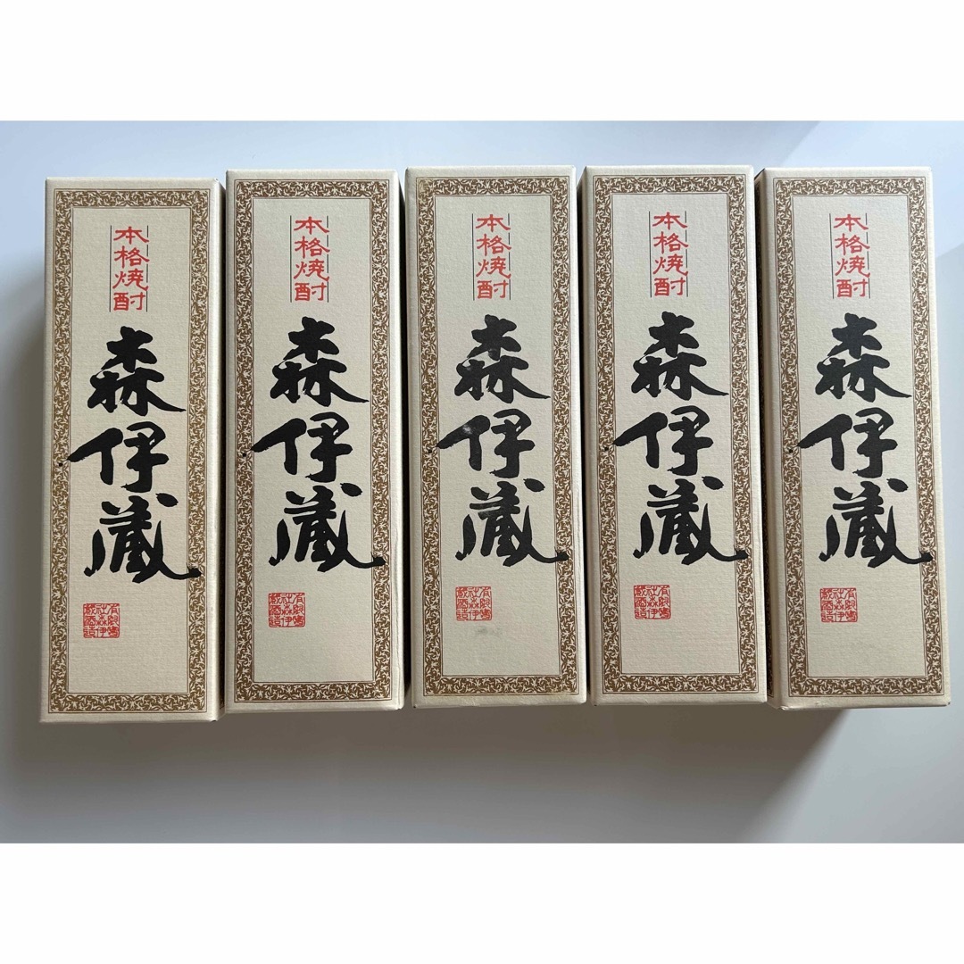 森伊蔵 - 新品 森伊蔵 720ml 5本セットの通販 by bubbles|モリイゾウ