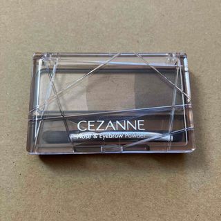 セザンヌケショウヒン(CEZANNE（セザンヌ化粧品）)のセザンヌ ノーズ＆アイブロウパウダー 01 キャメル(3g)(パウダーアイブロウ)