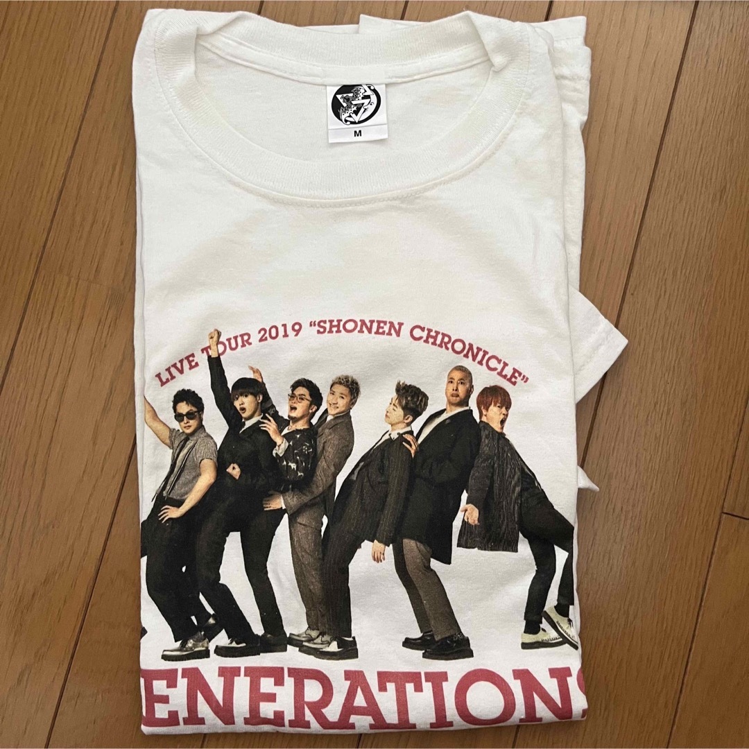 GENERATIONS(ジェネレーションズ)の少年クロニクル　フォトTシャツ　GENERATIONS チケットの音楽(国内アーティスト)の商品写真