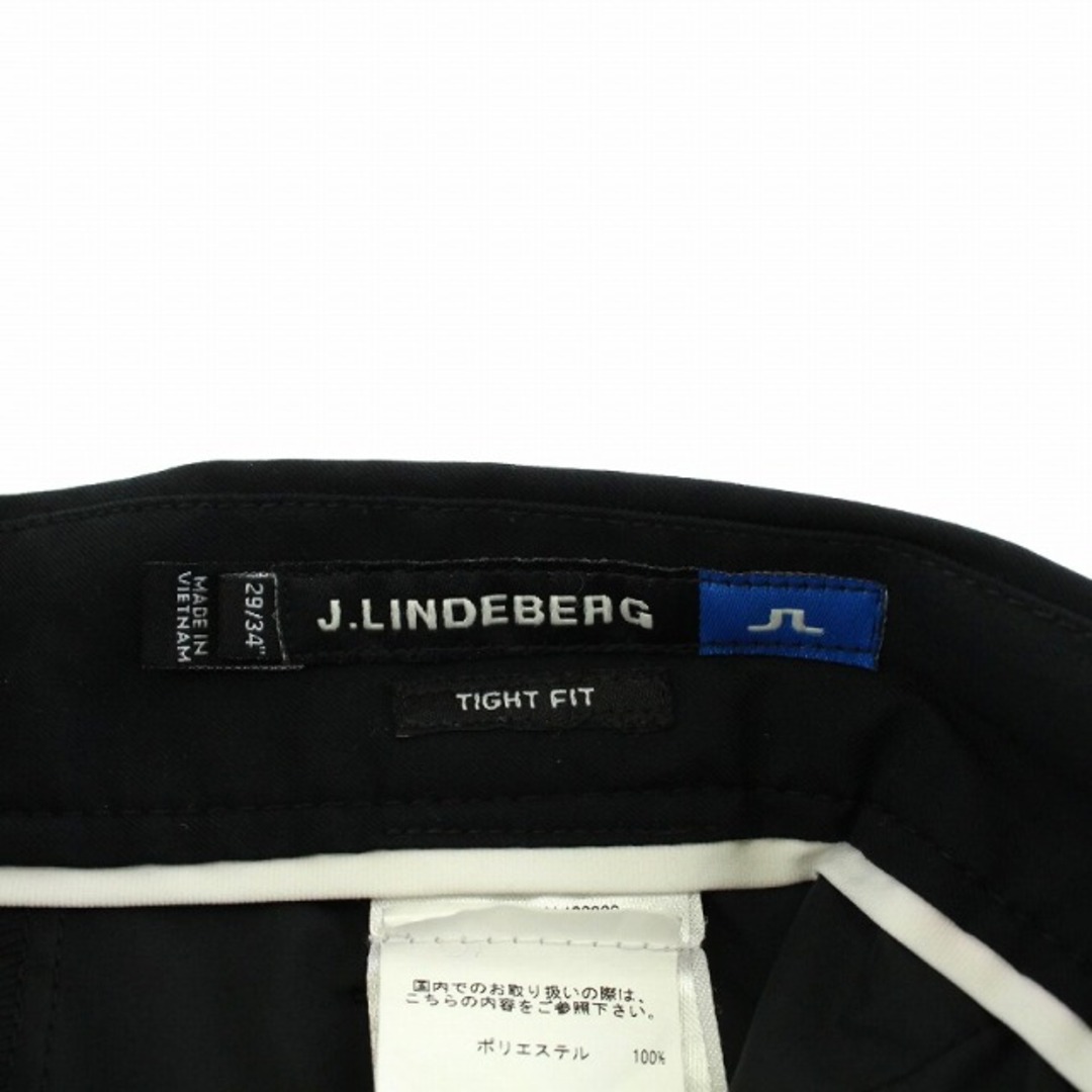 J.LINDEBERG(ジェイリンドバーグ)のJ.LINDEBERG ゴルフウェア 3XDRYパンツ 29-34 黒 メンズのパンツ(スラックス)の商品写真