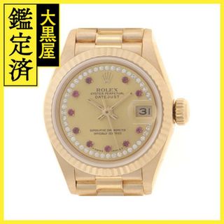 ロレックス(ROLEX)のロレックス　デイトジャスト　69178LR　自動巻き　YG【430】(腕時計)