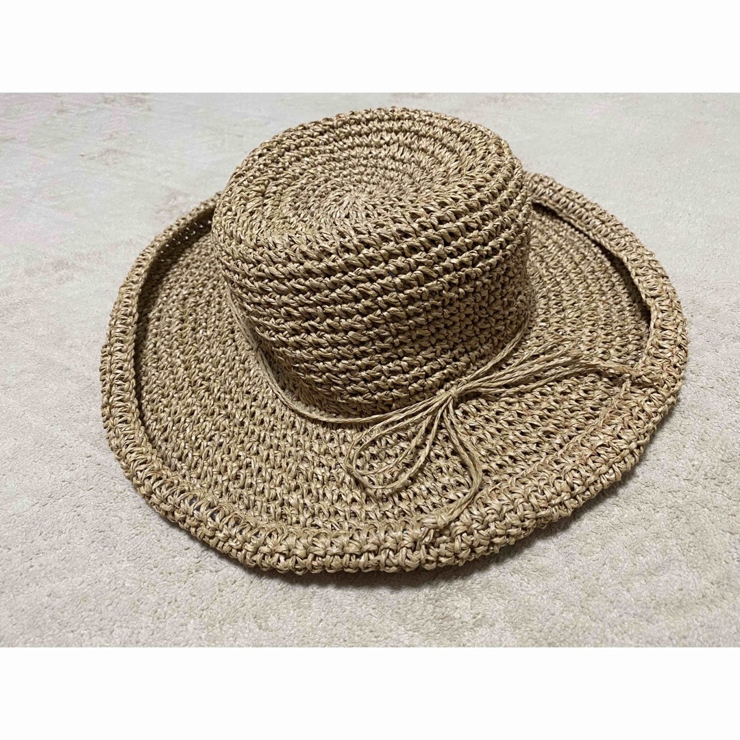 URBAN RESEARCH(アーバンリサーチ)のアーバンリサーチ　麦わら帽子　川島海荷 レディースの帽子(麦わら帽子/ストローハット)の商品写真