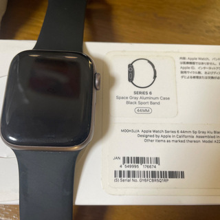アップルウォッチ(Apple Watch)のApple Watch Series 6（GPSモデル）ジャンク(腕時計(デジタル))