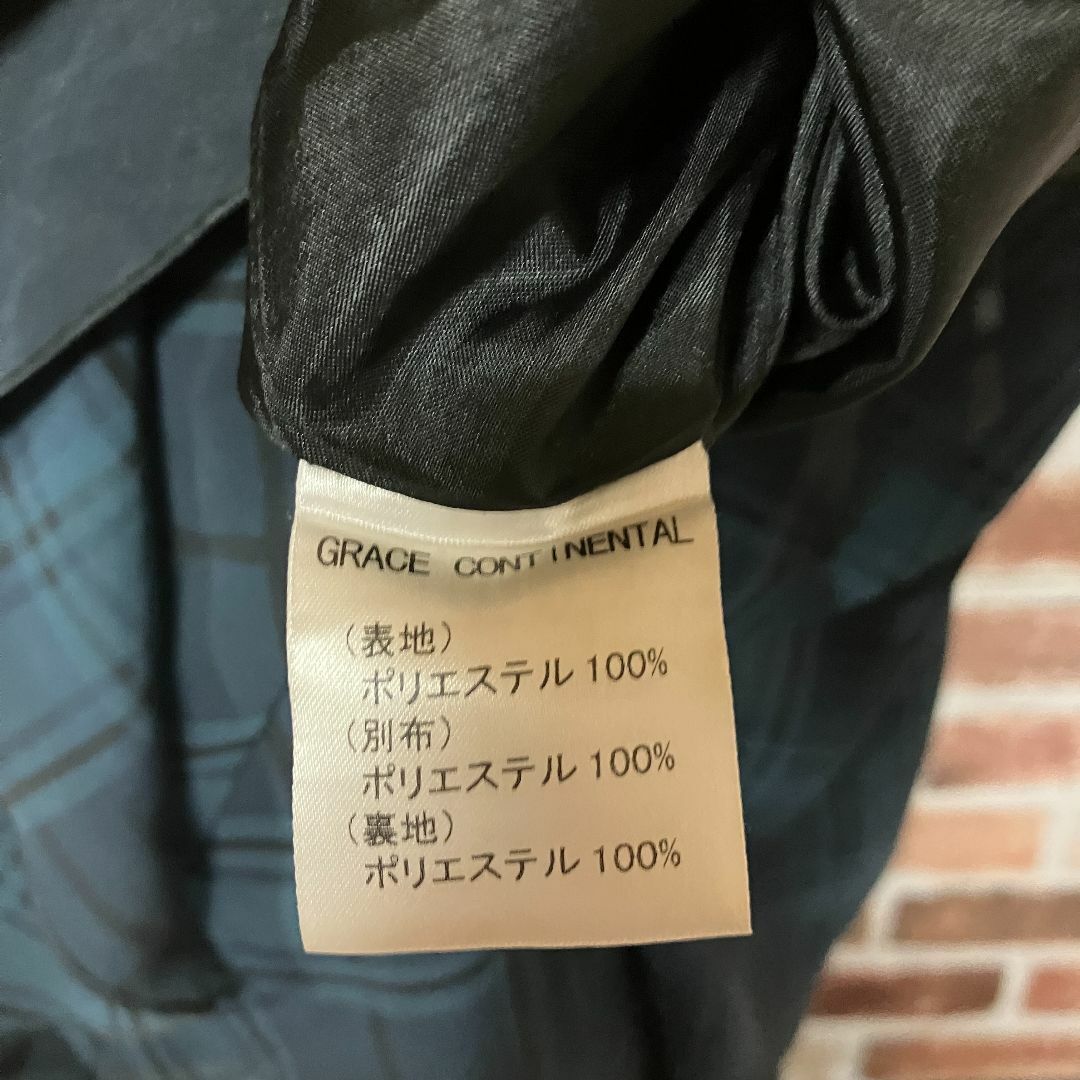 GRACE CONTINENTAL(グレースコンチネンタル)の【GRACE CONTINENTAL】日本製チェック柄カシュクールワンピース レディースのワンピース(ひざ丈ワンピース)の商品写真