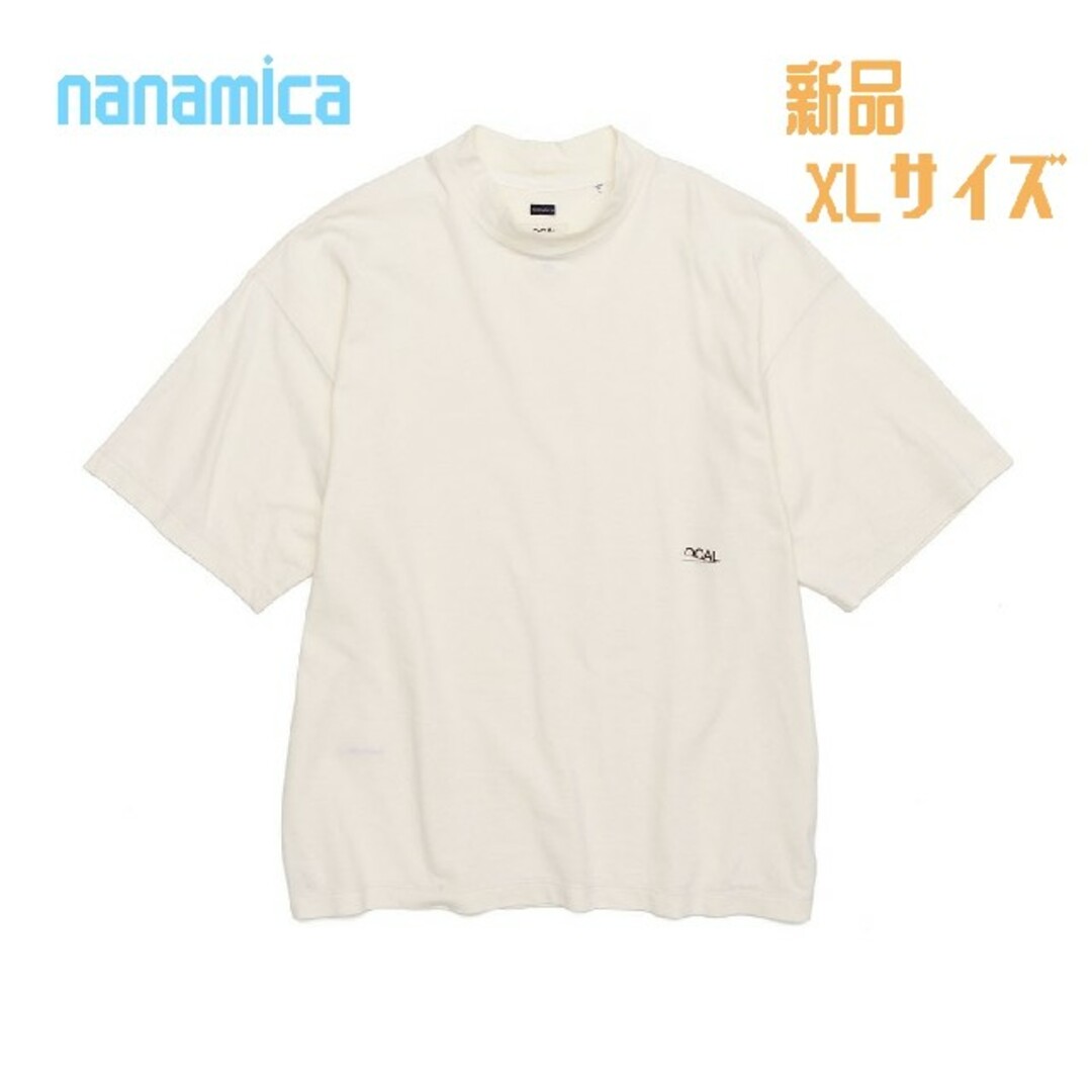 nanamica(ナナミカ)の新品 ナナミカ Oversized Mock Neck Tee XL メンズのトップス(Tシャツ/カットソー(半袖/袖なし))の商品写真