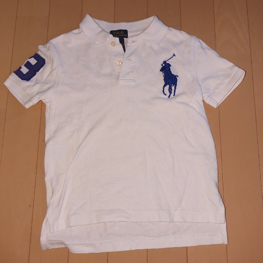 POLO RALPH LAUREN(ポロラルフローレン)のPOLO RALPH LAUREN 半袖ポロシャツ120 キッズ/ベビー/マタニティのキッズ服男の子用(90cm~)(Tシャツ/カットソー)の商品写真