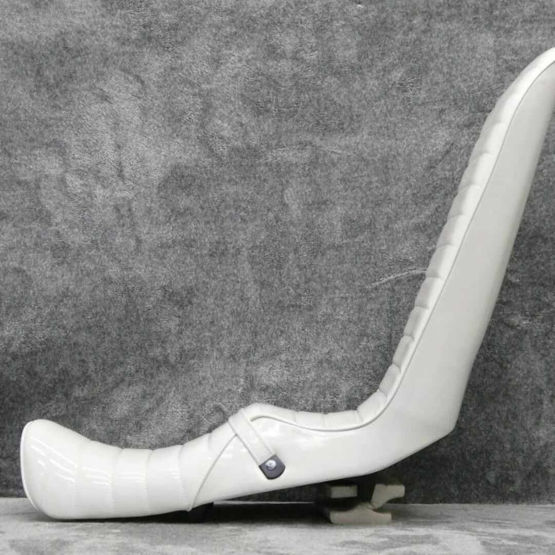 XJR400R 後期 白 エナ60cm 三段シート/完成品 補強入り