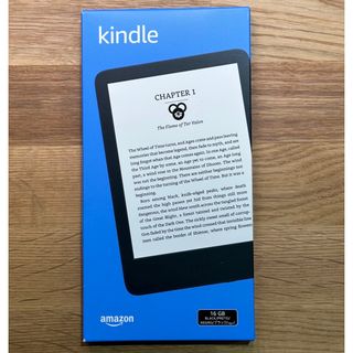 Kindle (16GB) 6.0インチ 2022 ブラック 広告なし (電子ブックリーダー)