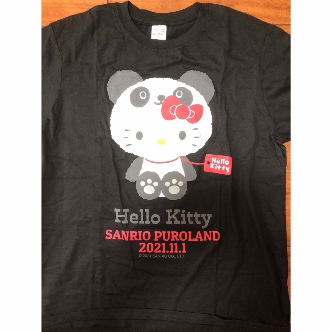 ハローキティ(ハローキティ)の週末限定値引き)サンリオピューロランド キティちゃんお誕生日Tシャツ レディースのトップス(Tシャツ(半袖/袖なし))の商品写真