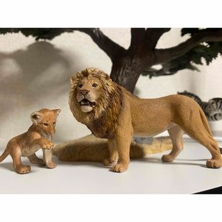 シュライヒ(Schleich)のシュライヒ　ライオンの親子(その他)