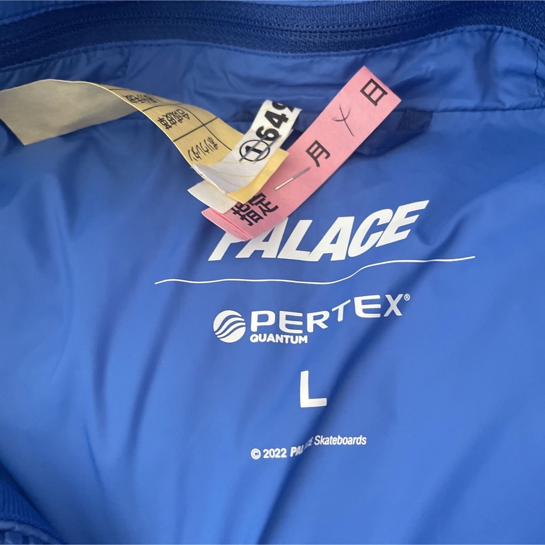 PALACE PERTEX FROST BALACLAVA PUFFA BLUE