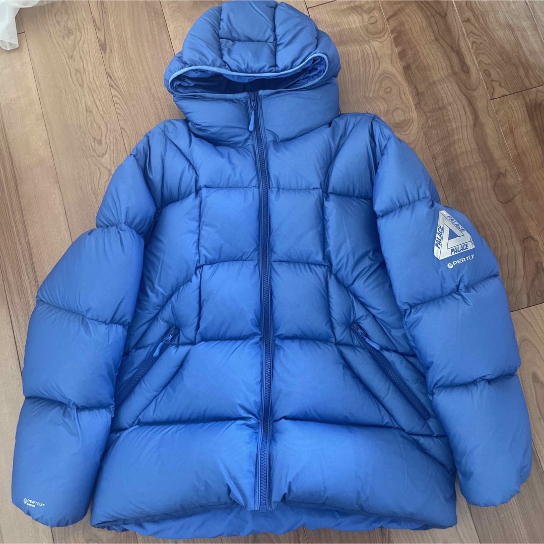 PALACE PERTEX FROST BALACLAVA PUFFA BLUE