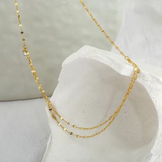 ビームス(BEAMS)のアレルギー対応サージカルステンレス316Lレイヤードネックレス♡シップスエストネ(ネックレス)