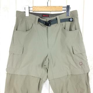 マーモット(MARMOT)のWOMENs M  マーモット アクトイージー コンバーチブル パンツ Act Easy Convertible Pant カットオフ ジップオフ ストレッチ MARMOT MJP-S3527W ベージュ系(その他)