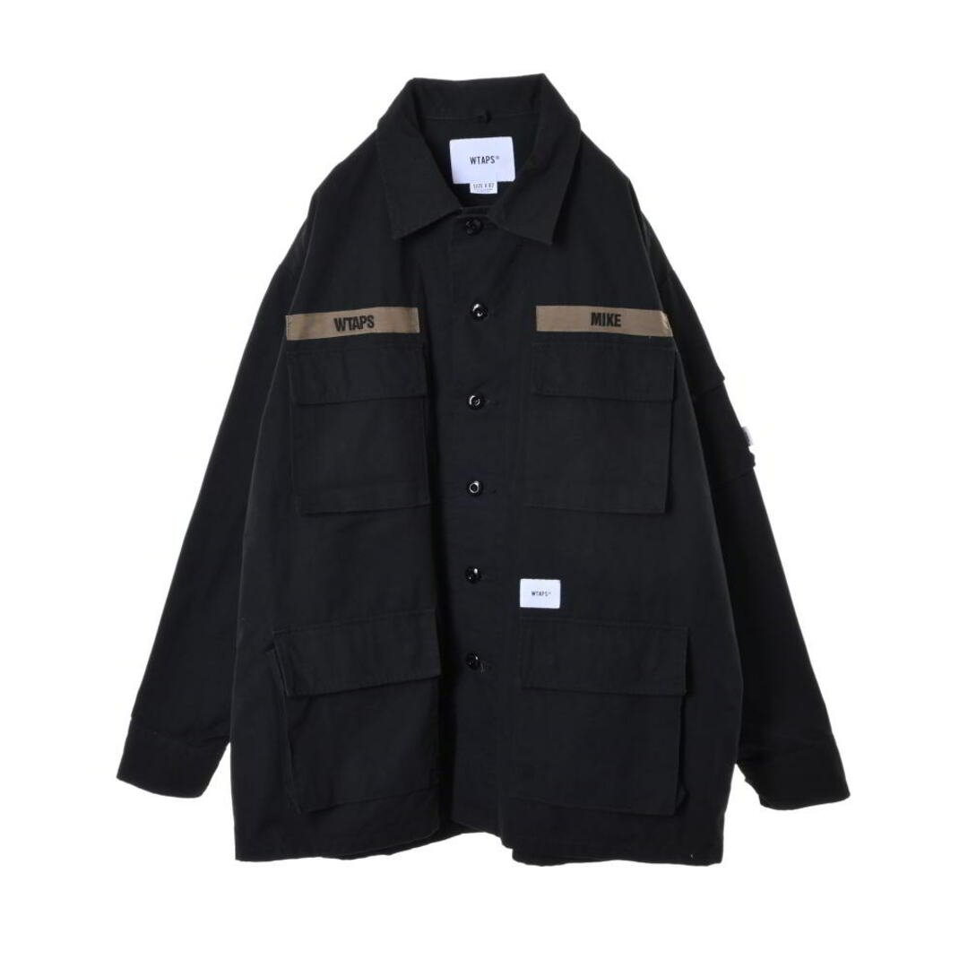 WTAPS JUNGLE 01 シャツ　ブラック　Lサイズ　ダブルタップス