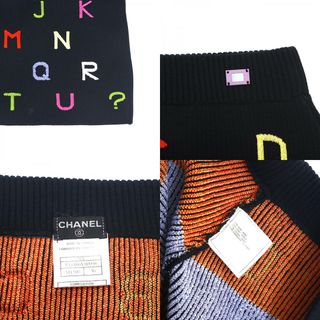 CHANEL - シャネル CHANEL ロゴ ニット カーディガン トップス