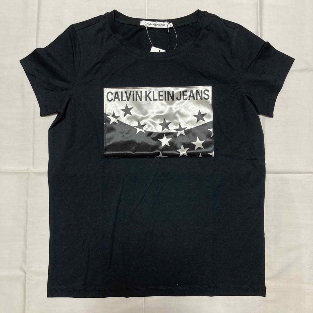 Calvin Klein(カルバンクライン)の【定価9350円・新品】カルバンクラインジーンズ  Tシャツ レディースのトップス(Tシャツ(半袖/袖なし))の商品写真