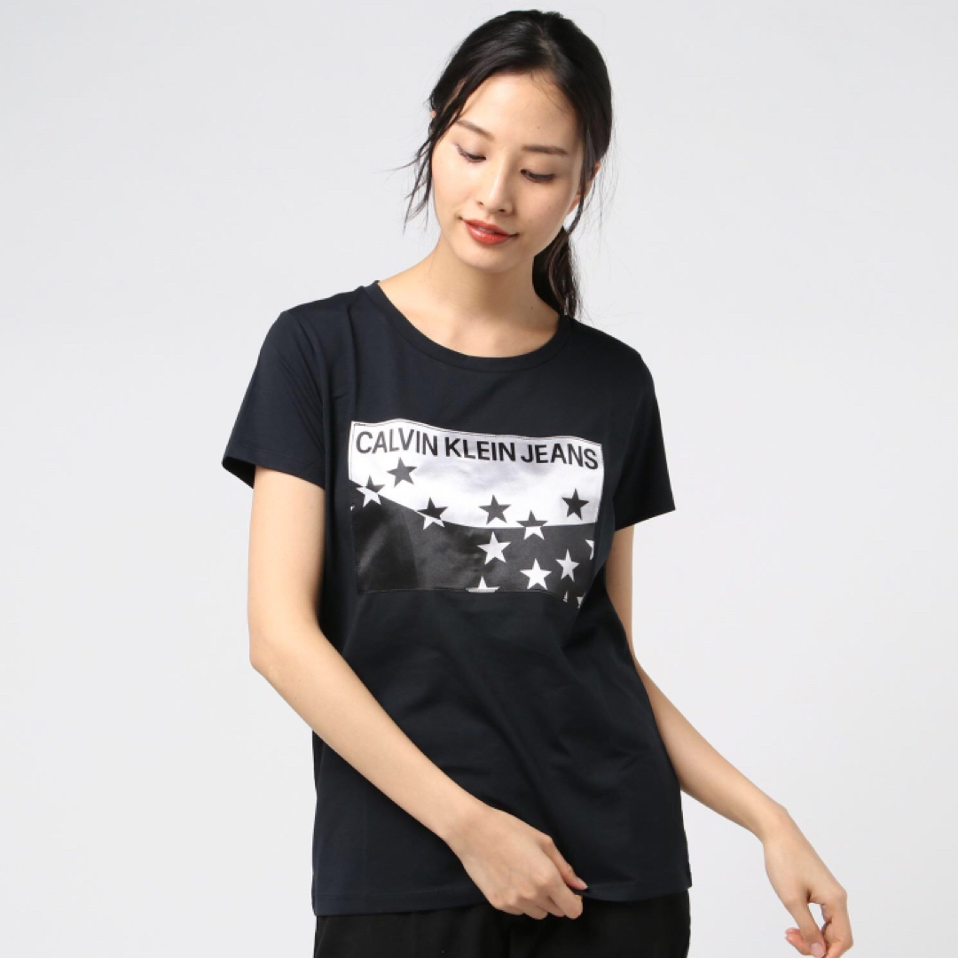 Calvin Klein(カルバンクライン)の【定価9350円・新品】カルバンクラインジーンズ  Tシャツ レディースのトップス(Tシャツ(半袖/袖なし))の商品写真