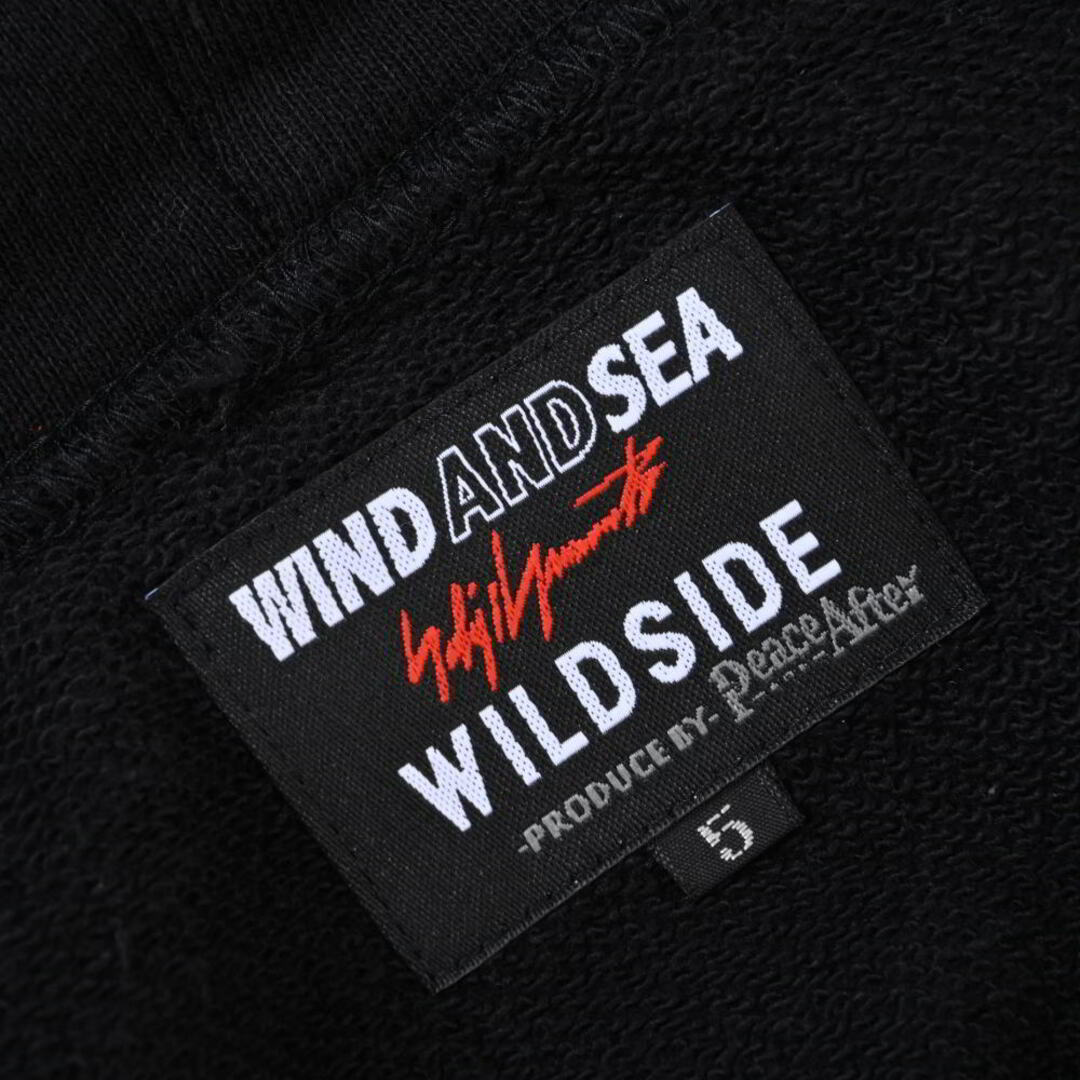 Yohji Yamamoto - WIND AND SEA × Yohji Yamamoto プリント パーカの