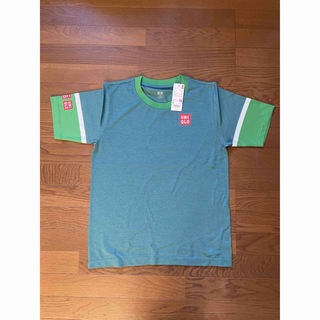 ユニクロ(UNIQLO)の新品未使用 ユニクロ Tシャツ 錦織圭 Mサイズ BLUE(ウェア)