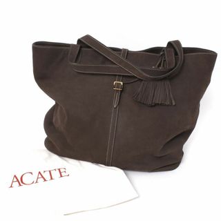 アカーテ(ACATE)のACATE KAUS カーフ ヌバック トートバッグ アカーテ(トートバッグ)