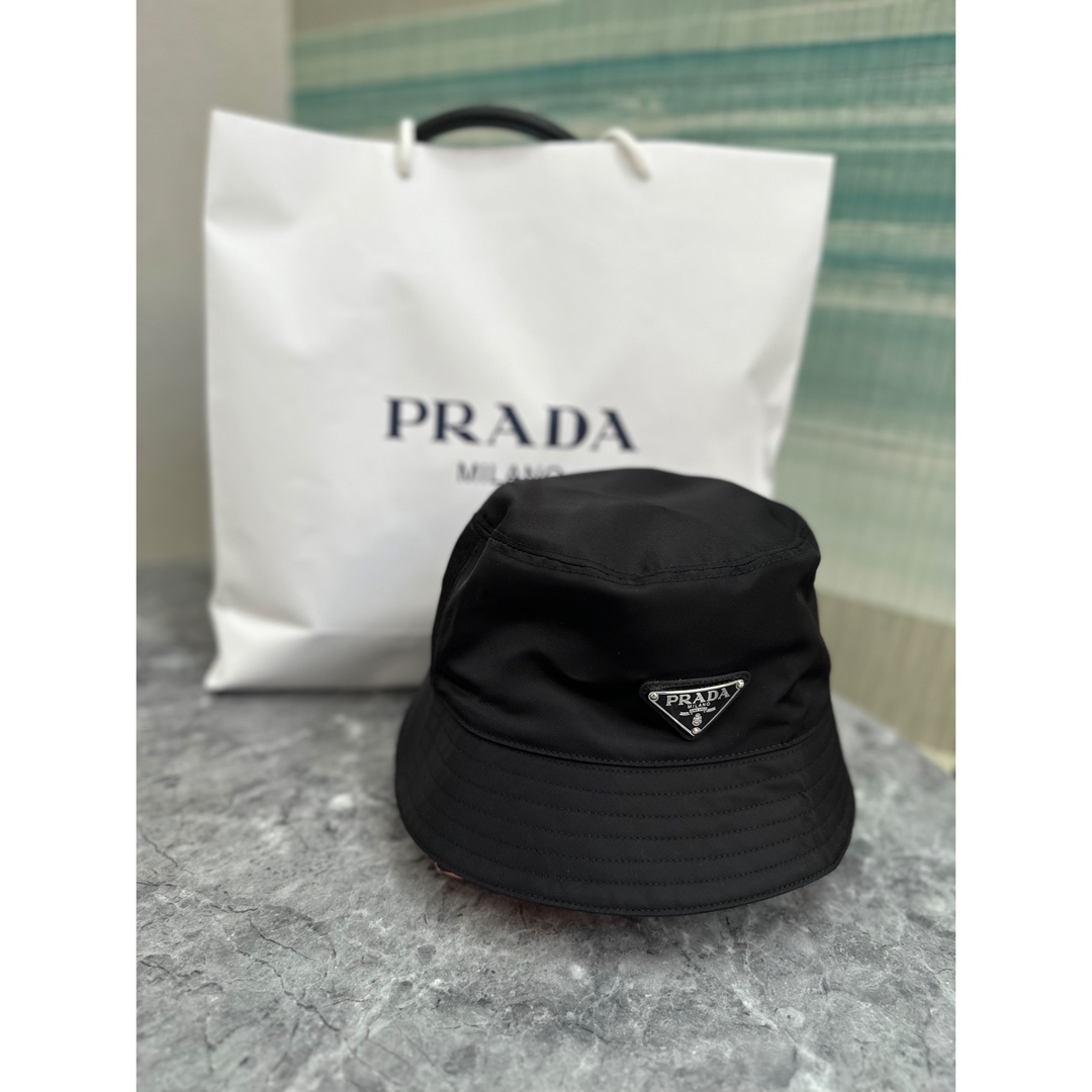 PRADA❤︎プラダ❤︎ナイロンハット❤︎新品未使用❤︎レア商品 momoseh.ca