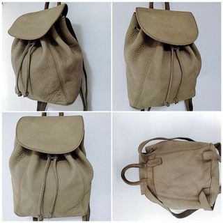 COACH - 美品 コーチ リュック バックパック スエード 抹茶色の通販 by