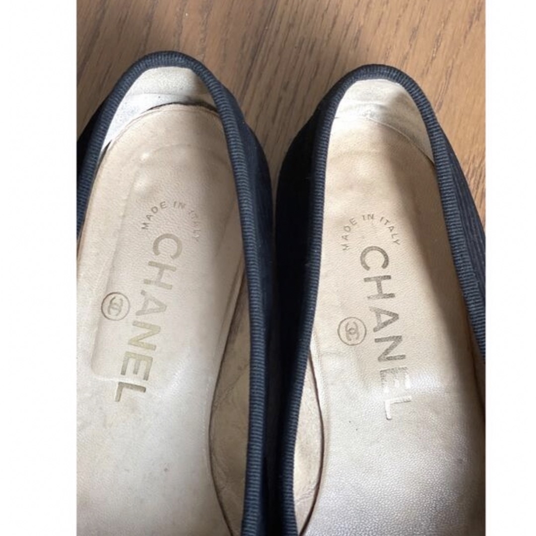 CHANEL(シャネル)のCHANEL バレエシューズ　ブラック レディースの靴/シューズ(バレエシューズ)の商品写真