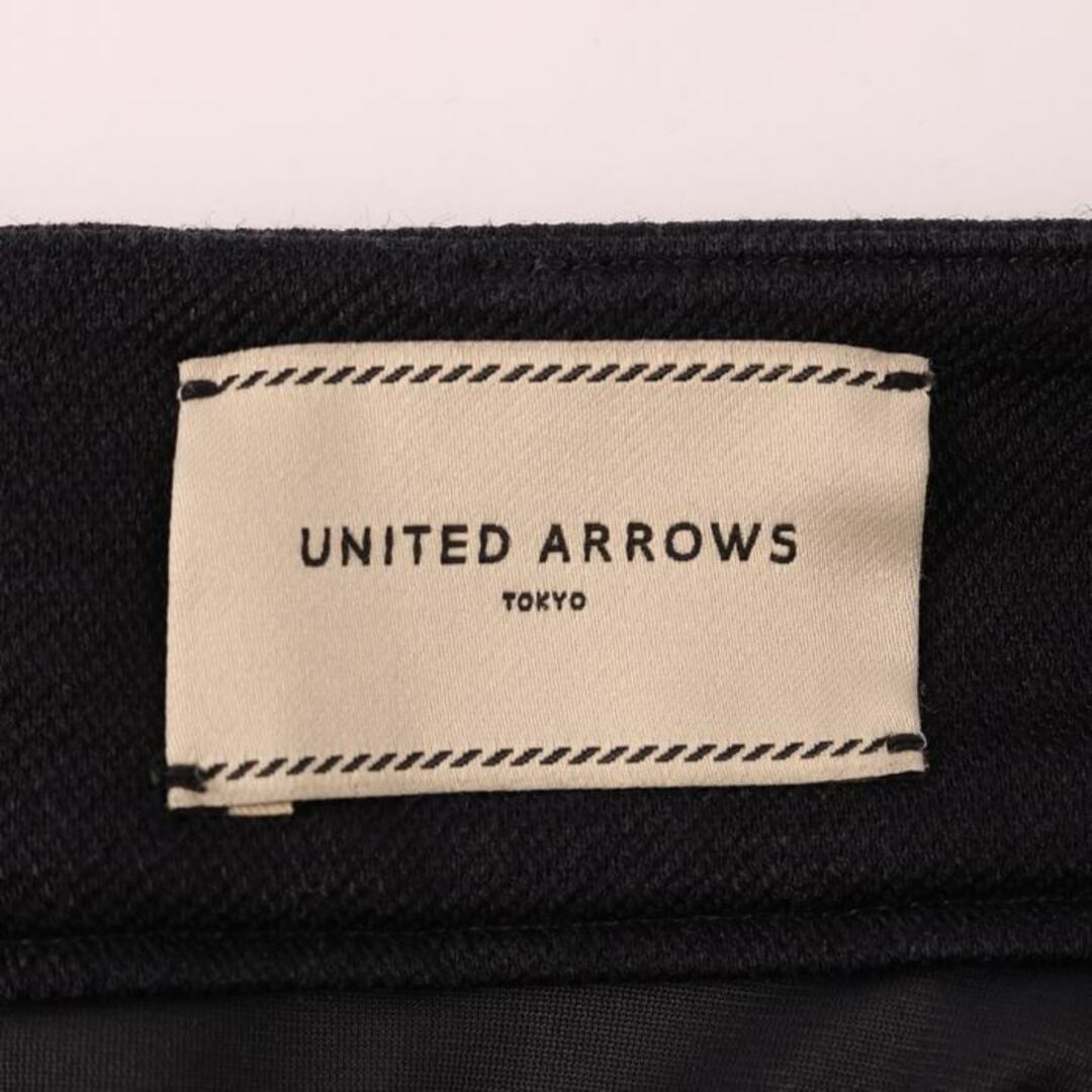 UNITED ARROWS(ユナイテッドアローズ)のユナイテッドアローズ スカート リネン混 膝丈 シンプル 無地 ボトムス 日本製 レディース 38サイズ ネイビー UNITED ARROWS レディースのスカート(その他)の商品写真