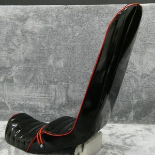 XJR400 前期 黒赤 エナ 60cm 三段シート/補強入りの通販 by