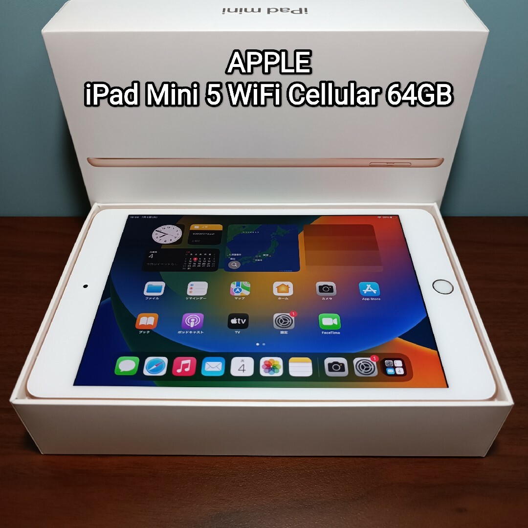 iPad mini5 第5世代 64GB SIMフリー cellular