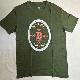 ブラー　BLUR Parklife tシャツ バンドtシャツ 古着　ロゴtシャツ(Tシャツ/カットソー(半袖/袖なし))