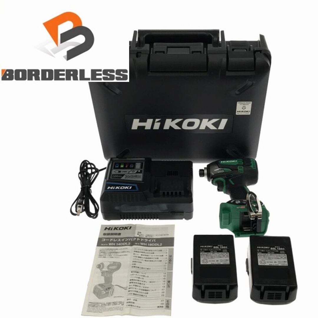 上品な ☆比較的綺麗☆HIKOKI ハイコーキ 18V コードレスインパクト