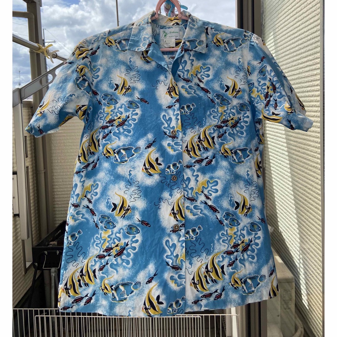 アロハシャツ　海水魚 メンズのトップス(シャツ)の商品写真