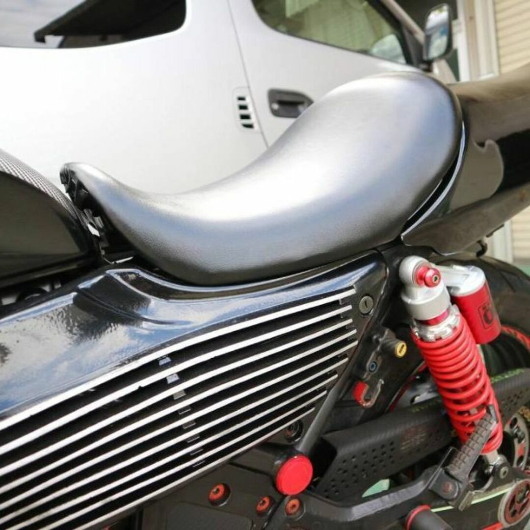シングルシート ゼファー1100 黒×STD 黒皮