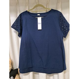 ジーユー(GU)のmomo様専用💴⤵️新品👚Tブラウス(カットソー(半袖/袖なし))