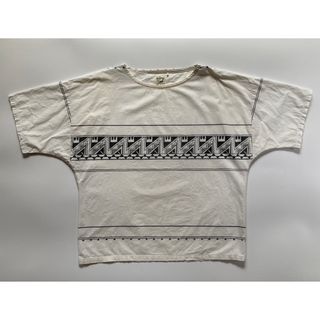 オアスロウ(orSlow)のorSlow ネイティブ柄 半袖カットソー S アイボリー(Tシャツ/カットソー(半袖/袖なし))