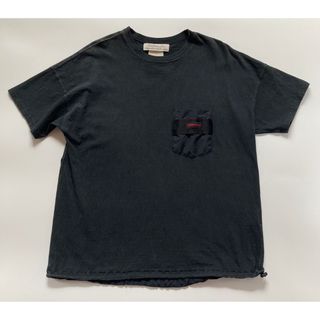 ブリーフィング(BRIEFING)のREMI RELIEF × BRIEFING コラボ ポケットT ブラックS(Tシャツ/カットソー(半袖/袖なし))